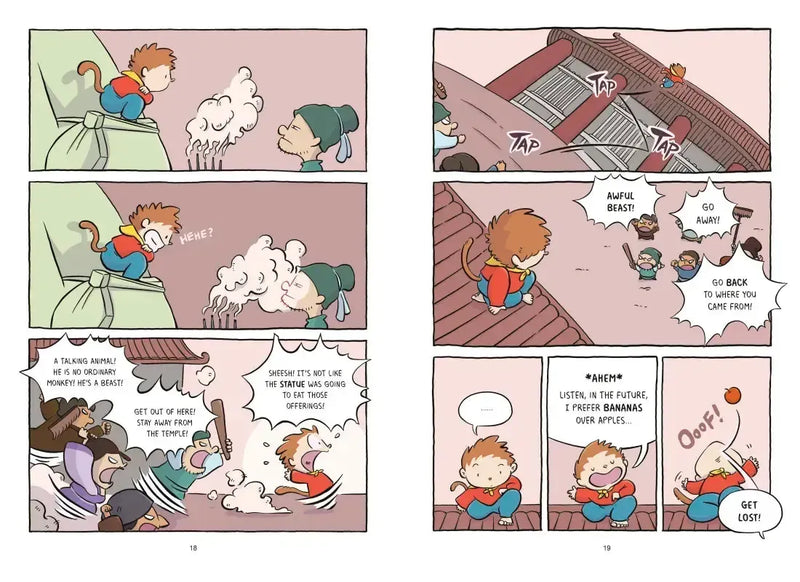 Monkey King and the World of Myths: The Monster and the Maze US - Hardback