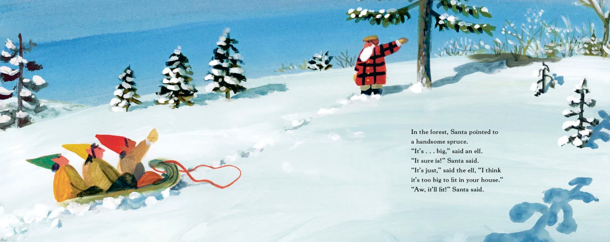 Santa's First Christmas US - Hardback