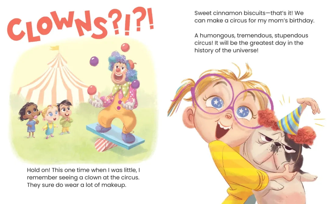 Busy Betty & the Circus Surprise US - Hardback