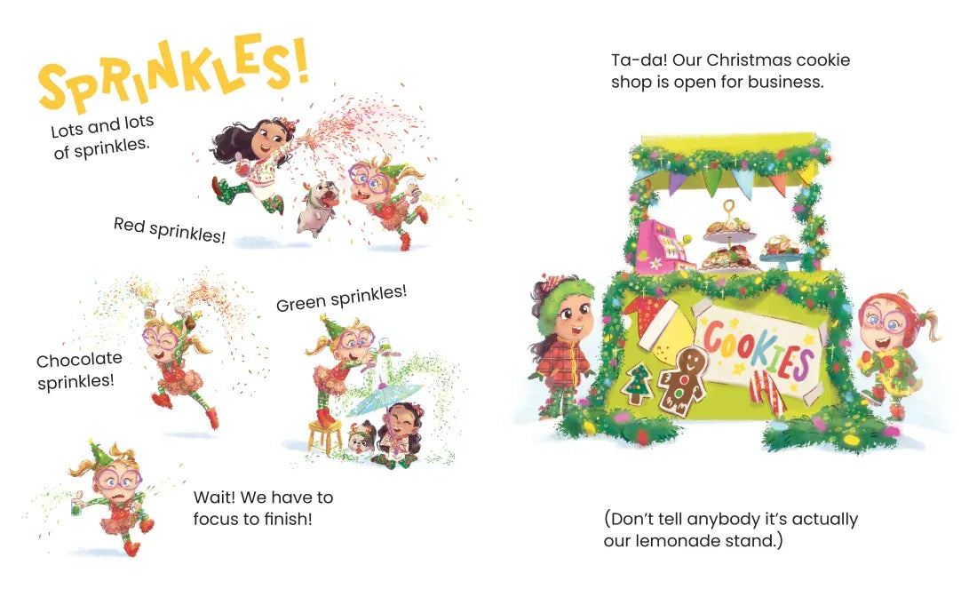 Busy Betty & the Perfect Christmas Present US - Hardback