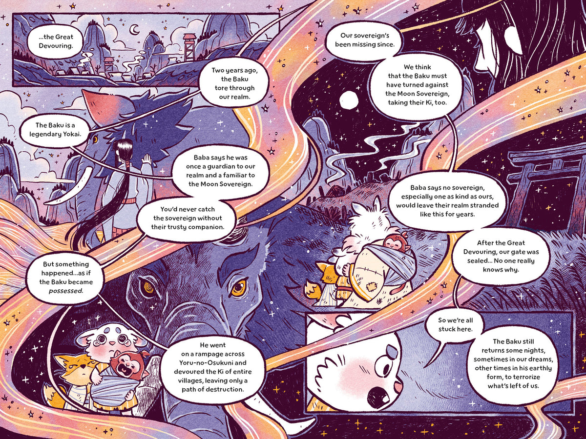 Anzu and the Dream Eater interior 3 (ISBN 9780593525326)