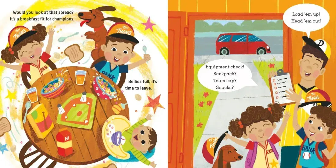 Batter Up for the First Day of School! US - Hardback