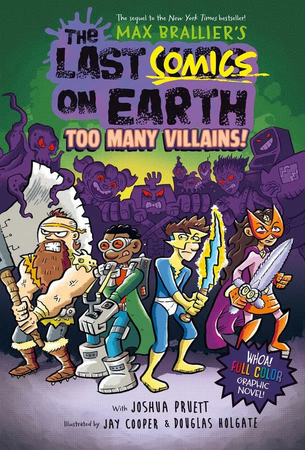 The Last Comics on Earth: Too Many Villains!-Graphic novel / Comic book / Manga: Action and adventure-買書書 BuyBookBook