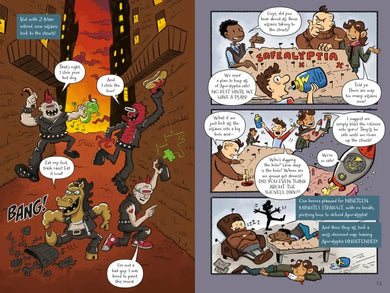 The Last Comics on Earth: Too Many Villains! US - Hardback
