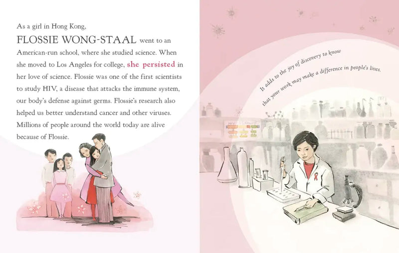 She Persisted in Science US - Board book