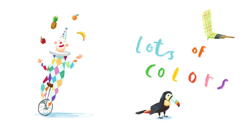 Here We Are: Book of Colors US - Board book