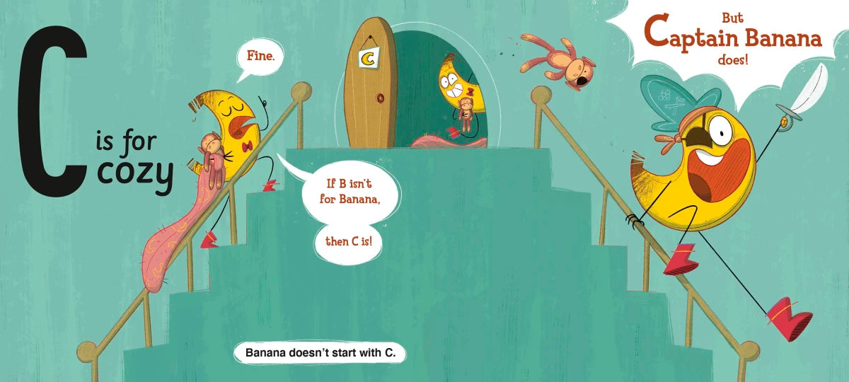 B Is for Bananas US - Hardback