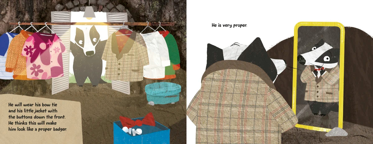 Proper Badger Would Never! US - Hardback