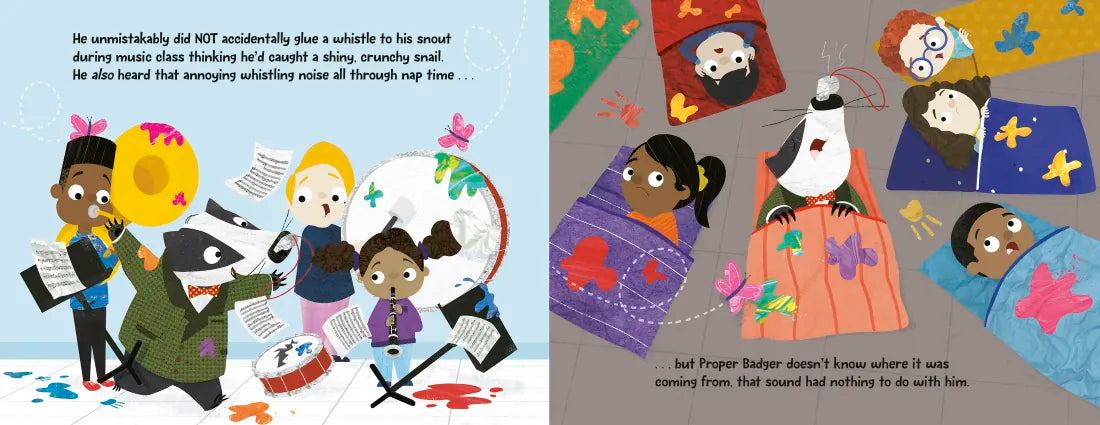 Proper Badger Would Never Trash the Classroom! US - Hardback