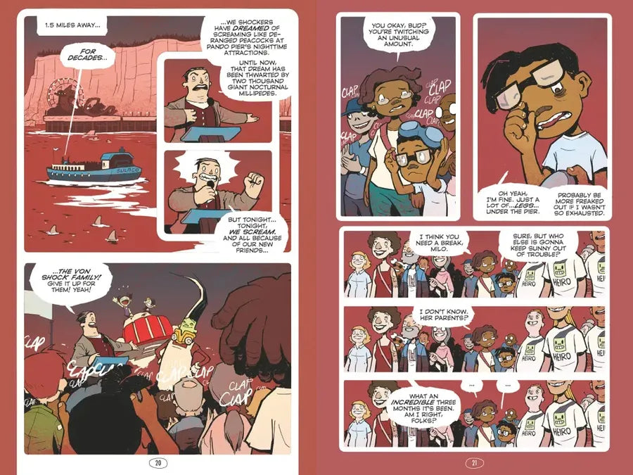 Shock City Punks: A Graphic Novel US - Hardback