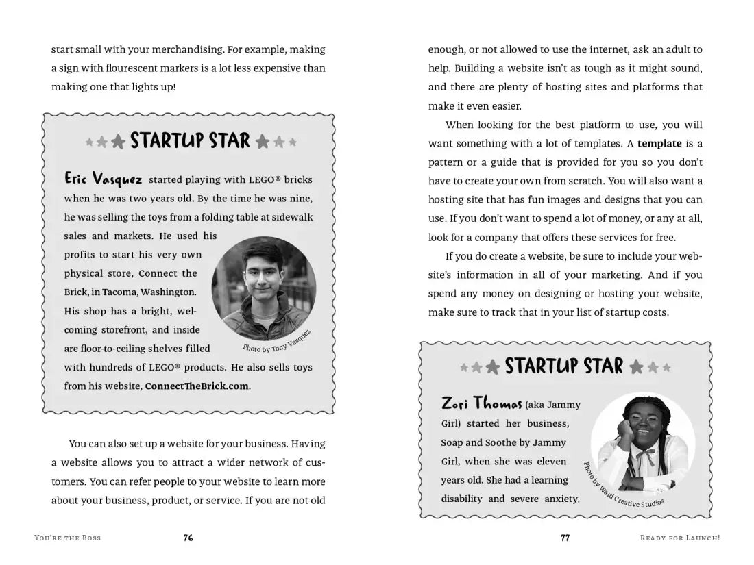 The Startup Squad: You're the Boss US - Hardback