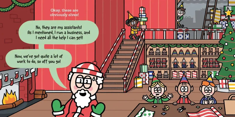 I Am NOT Santa Claus! US - Hardback