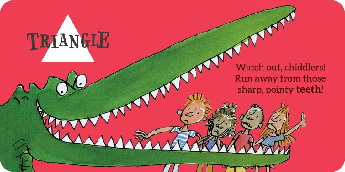 Roald Dahl Shapes US - Board book