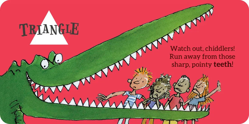 Roald Dahl Shapes US - Board book