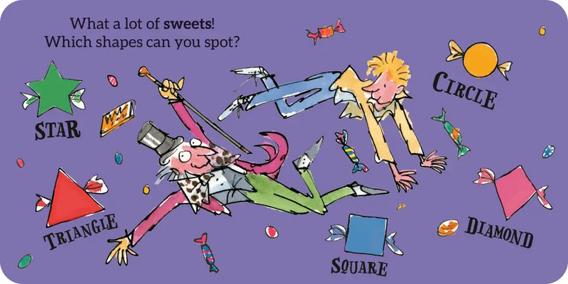Roald Dahl Shapes US - Board book