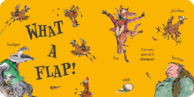 Roald Dahl Words US - Board book