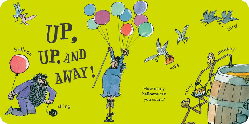 Roald Dahl Words US - Board book