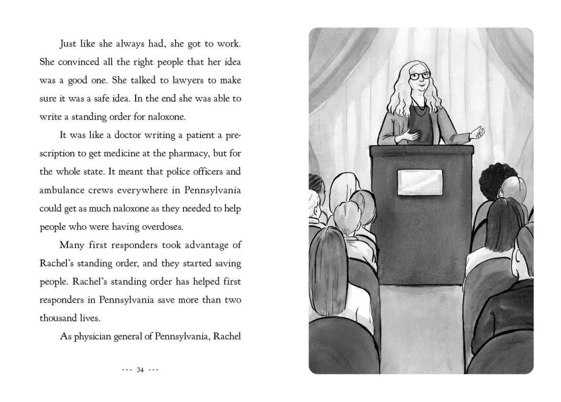 She Persisted: Rachel Levine US - Hardback