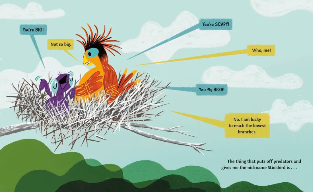 Stinkbird Has a Superpower US - Hardback