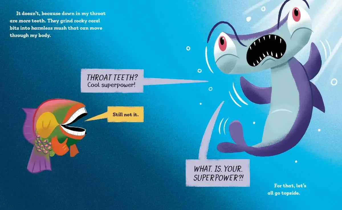 Parrotfish Has a Superpower US - Hardback