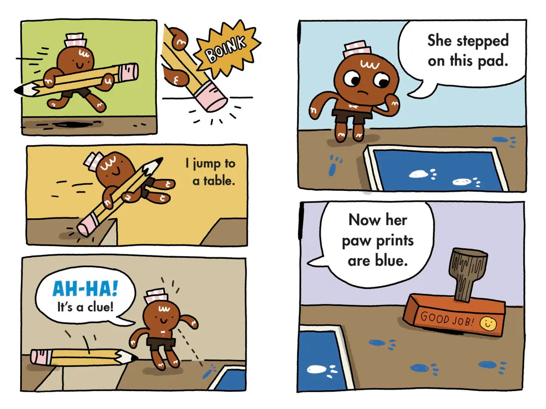The Gingerbread Man: Class Pet on the Loose: A Graphic Novel US - Hardback