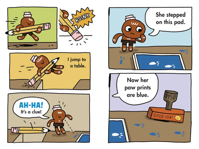 The Gingerbread Man: Class Pet on the Loose: A Graphic Novel US - Paperback / softback