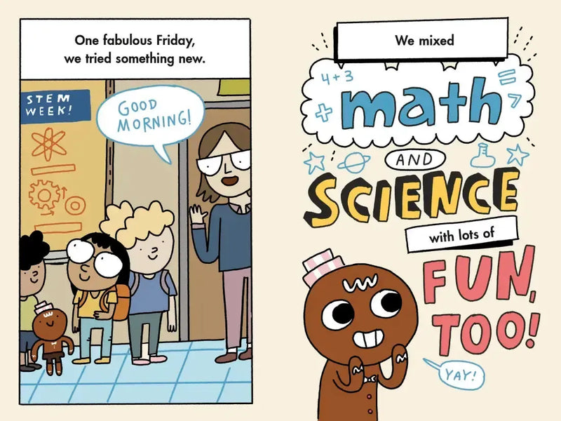 The Gingerbread Man: Paper Airplanes on the Loose: A Graphic Novel US - Hardback