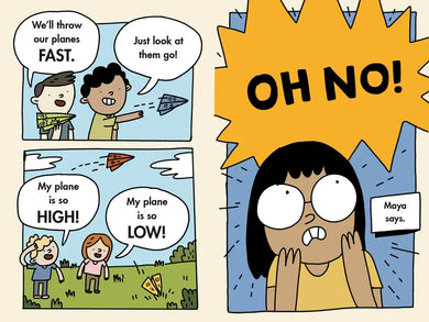 The Gingerbread Man: Paper Airplanes on the Loose: A Graphic Novel US - Paperback / softback