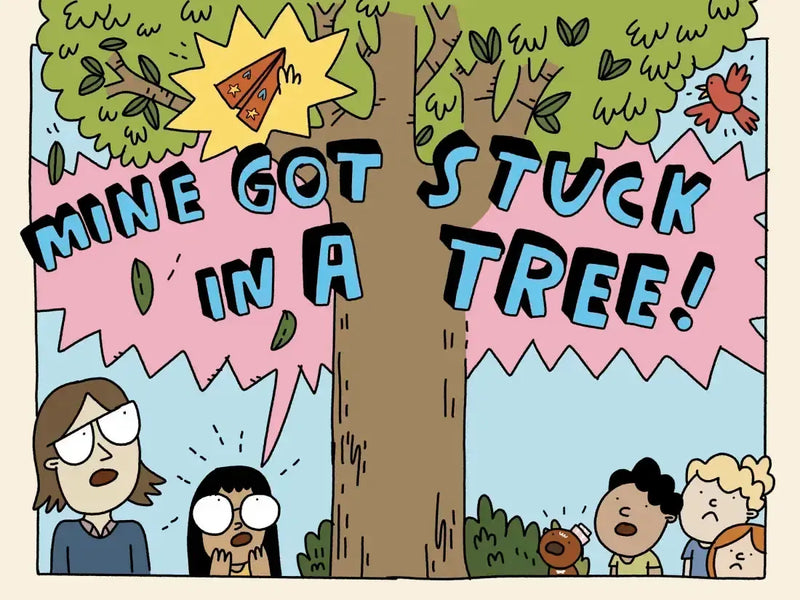 The Gingerbread Man: Paper Airplanes on the Loose: A Graphic Novel US - Paperback / softback