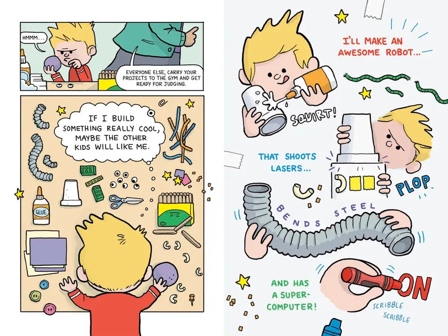 The Adventures of Invisible Boy: A Graphic Novel US - Hardback