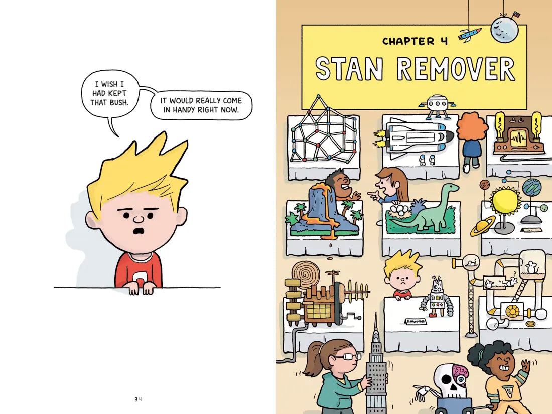The Adventures of Invisible Boy: A Graphic Novel US - Hardback