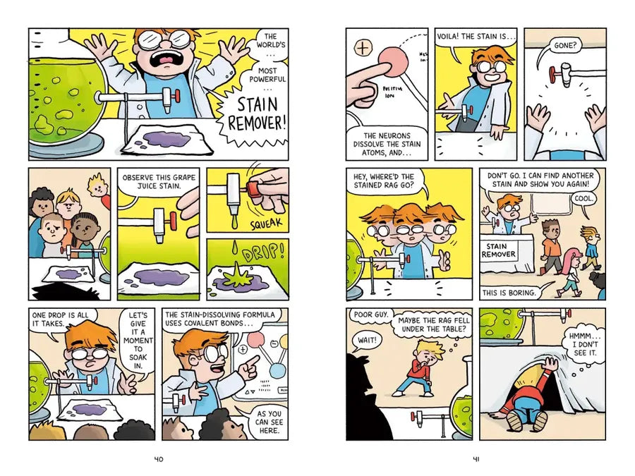 The Adventures of Invisible Boy: A Graphic Novel US - Hardback