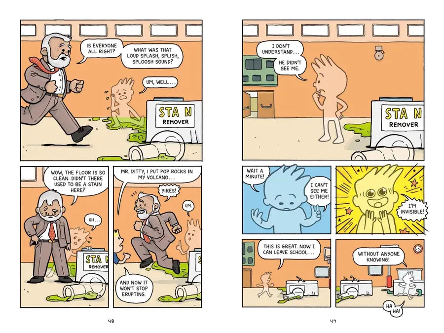 The Adventures of Invisible Boy: A Graphic Novel US - Hardback