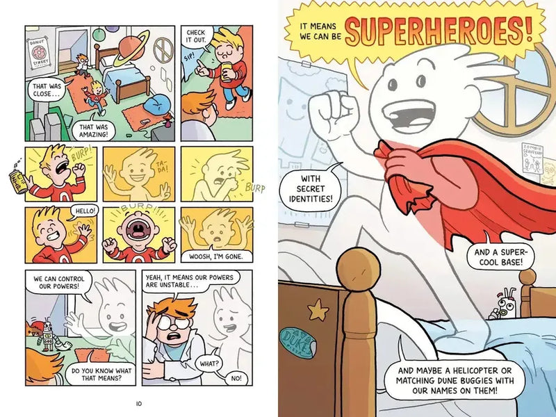 The Adventures of Invisible Boy: Zeroes to Heroes: A Graphic Novel US - Paperback / softback