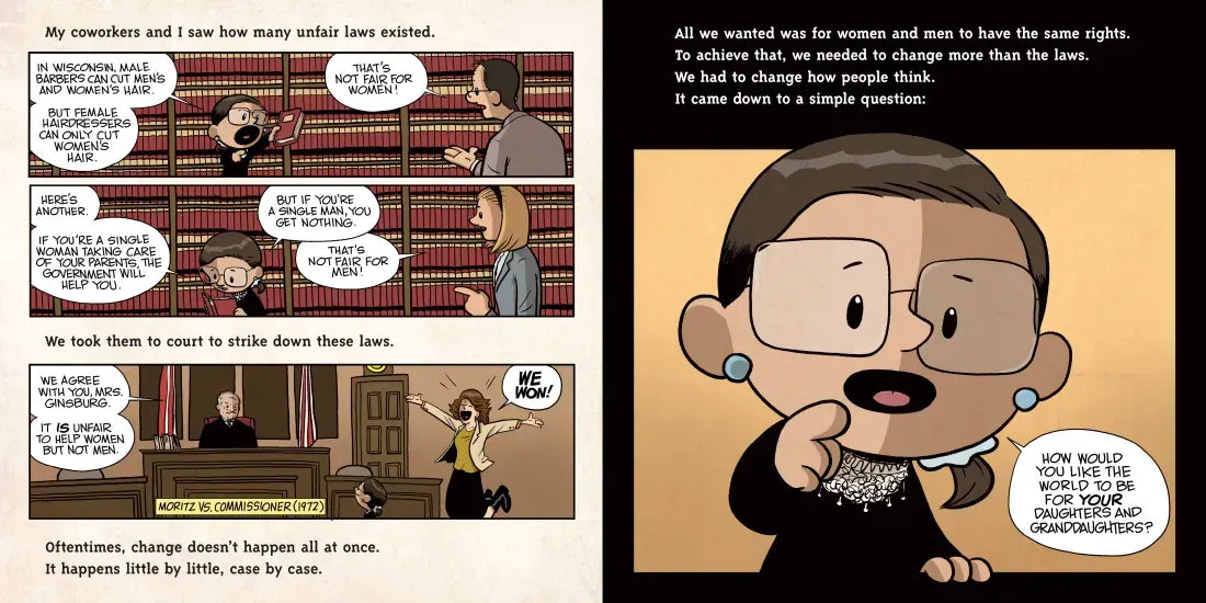 I am Ruth Bader Ginsburg US - Hardback