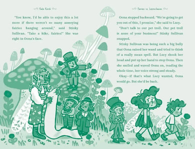 Fairies vs. Leprechauns US - Hardback
