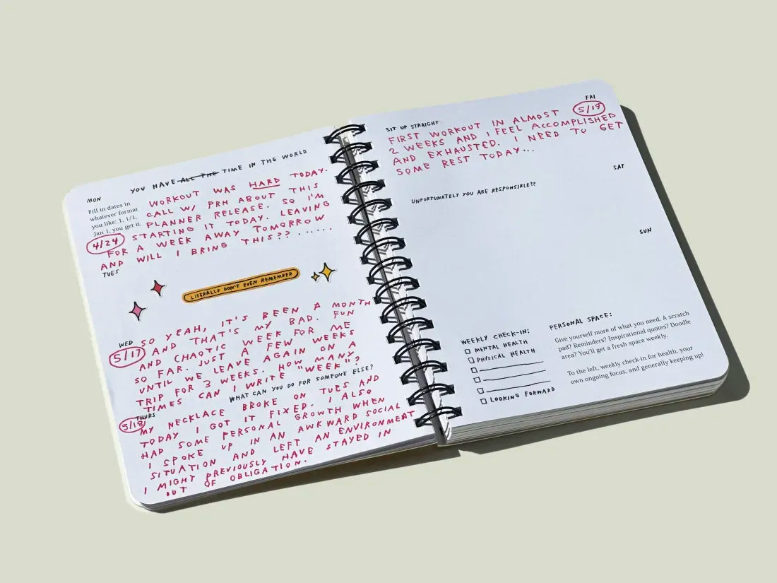 Unsolicited Advice Planner US - Spiral bound