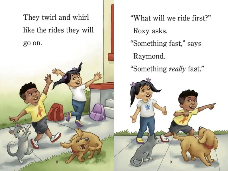 Ready? Set. Rides! (Raymond and Roxy) US - Paperback / softback
