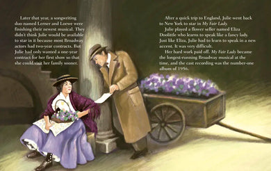 Julie Andrews: A Little Golden Book Biography US - Hardback