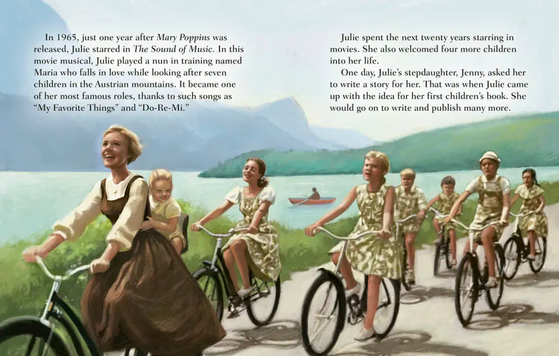 Julie Andrews: A Little Golden Book Biography US - Hardback