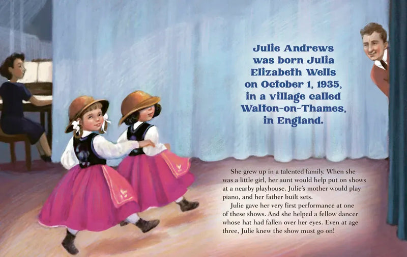 Julie Andrews: A Little Golden Book Biography US - Hardback
