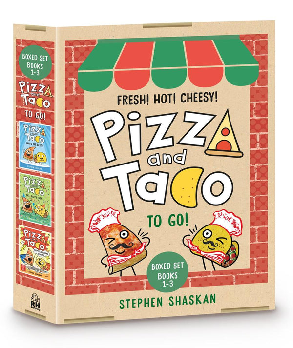 Pizza and Taco To Go! 3-Book Boxed Set-Graphic novel / Comic book / Manga: genres-買書書 BuyBookBook