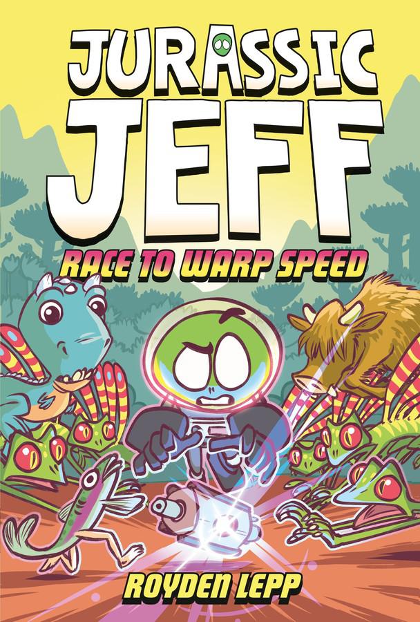 Jurassic Jeff: Race to Warp Speed (Jurassic Jeff Book 2)-Graphic novel / Comic book / Manga: genres-買書書 BuyBookBook