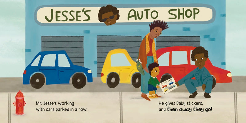 In the Neighborhood: A Brown Baby Parade Book US - Board book