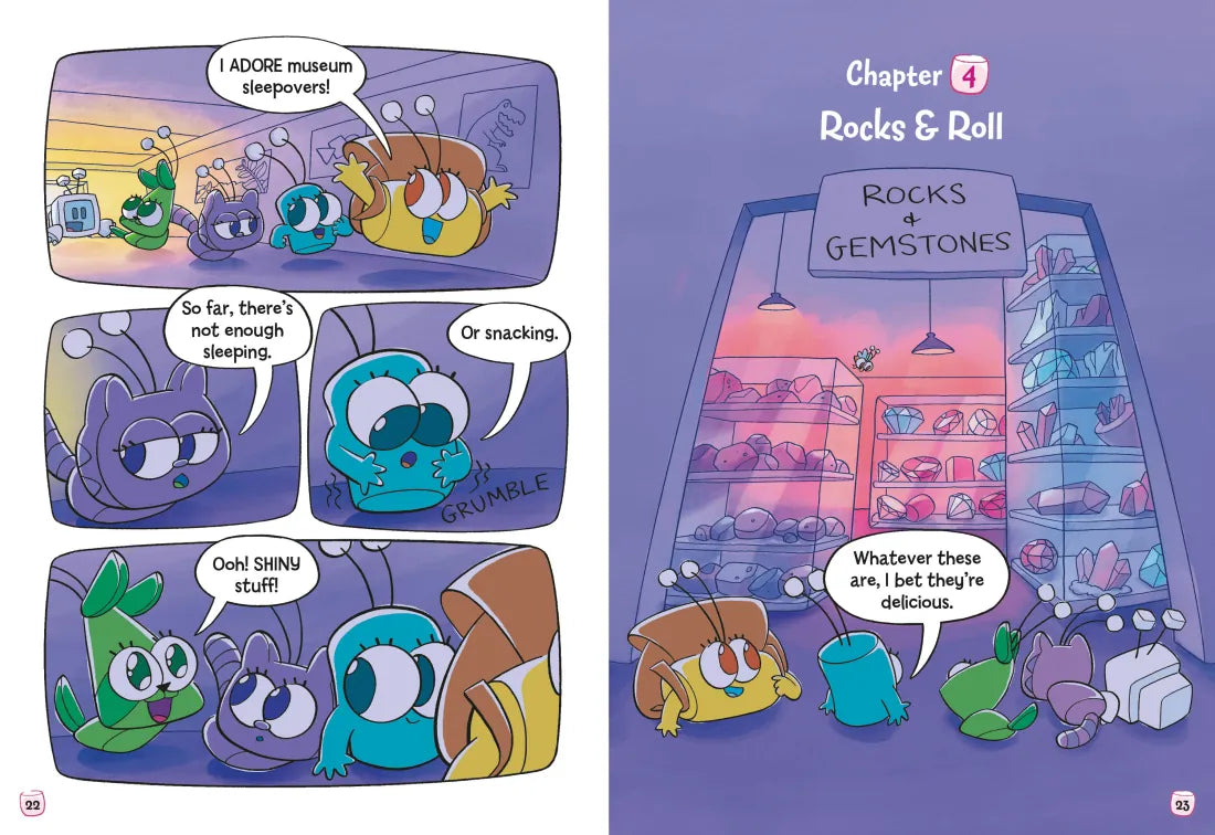Marshmallow Martians: Museum Sleepover US - Hardback