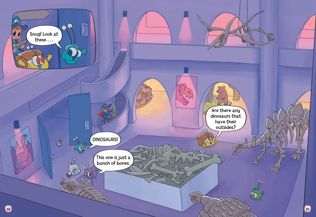 Marshmallow Martians: Museum Sleepover US - Hardback