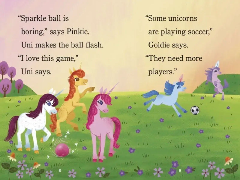 Uni Joins the Team (Uni the Unicorn) US - Paperback / softback