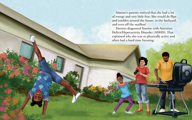 Simone Biles: A Little Golden Book Biography US - Hardback