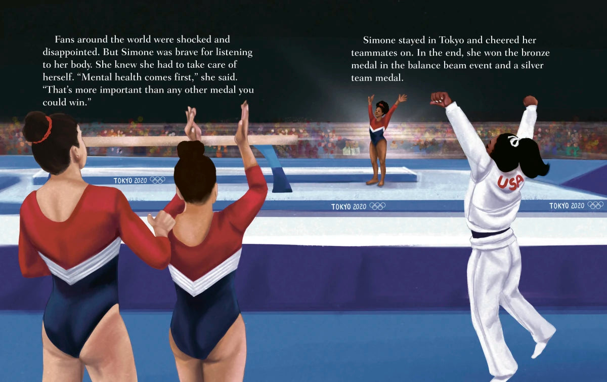 Simone Biles: A Little Golden Book Biography US - Hardback