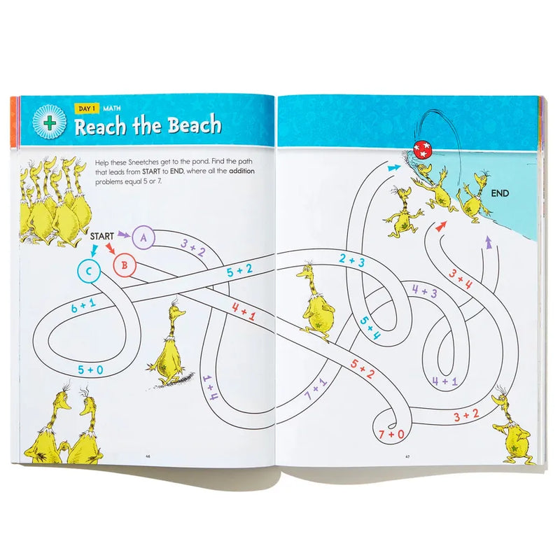 Summer with Seuss Workbook: Grades K-1 US - Paperback / softback